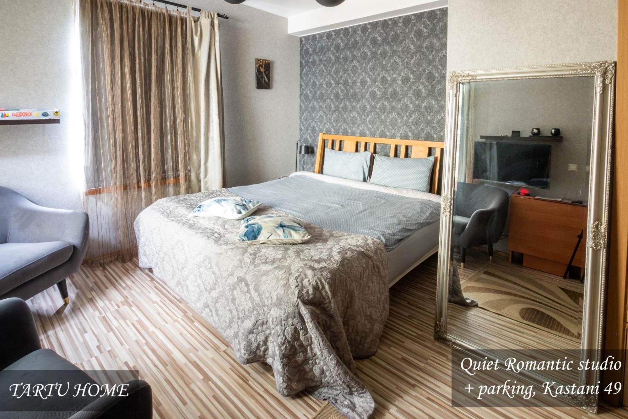 Quiet Romantic Studio Plus Parking, Tartu Home エクステリア 写真
