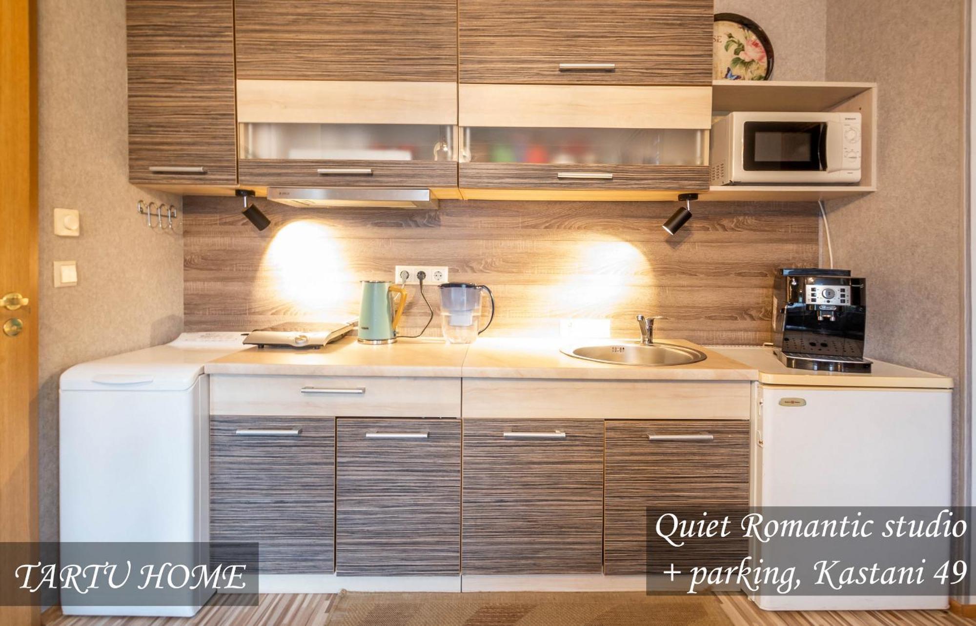 Quiet Romantic Studio Plus Parking, Tartu Home エクステリア 写真