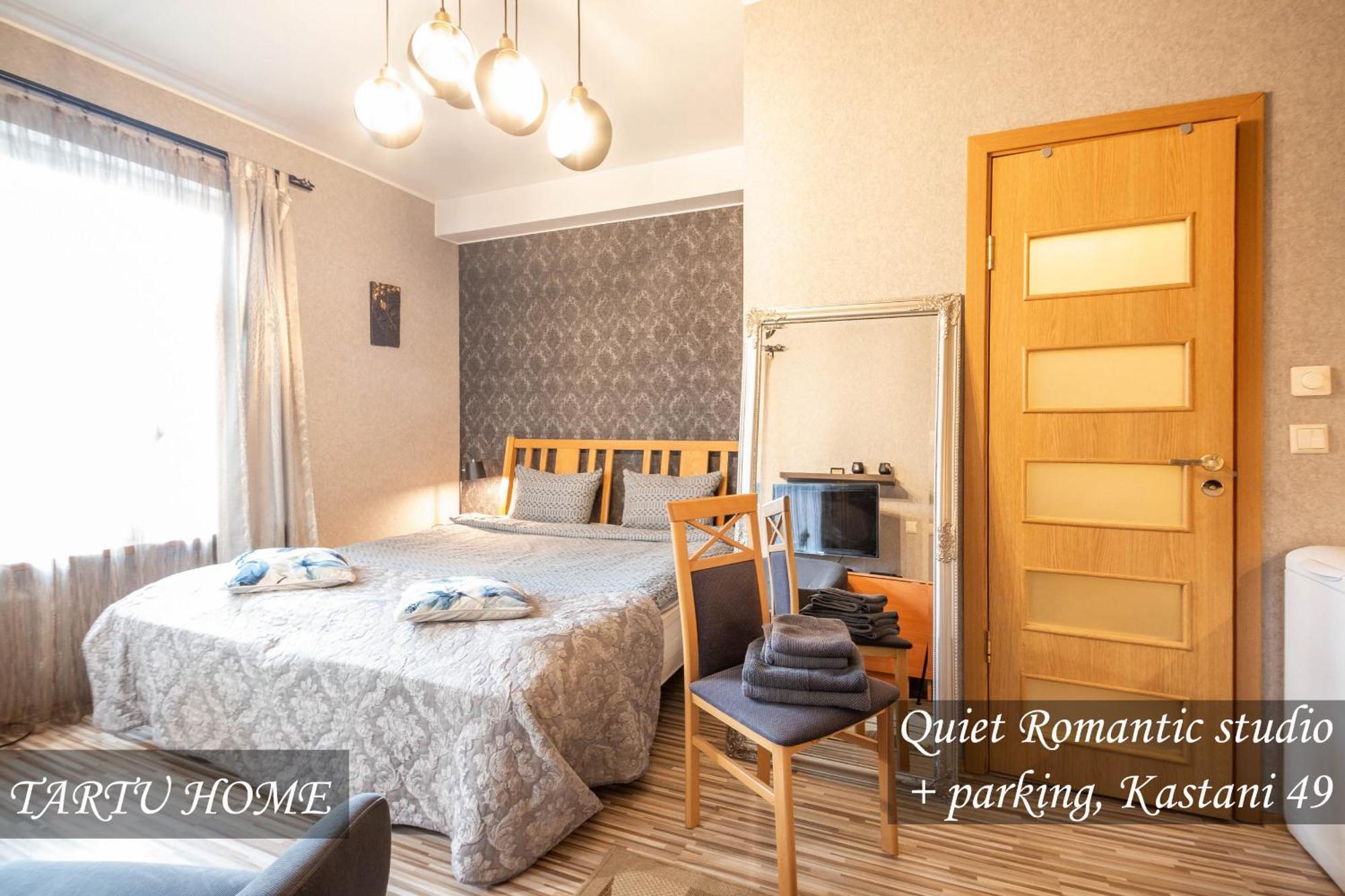 Quiet Romantic Studio Plus Parking, Tartu Home エクステリア 写真